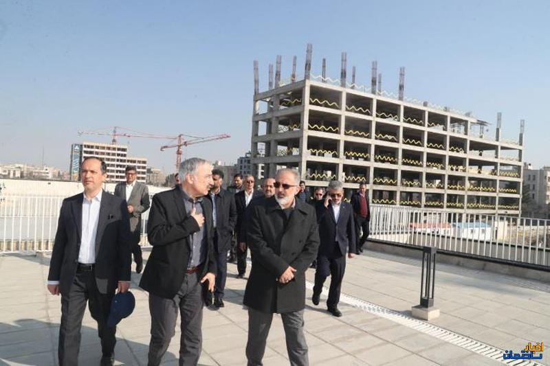 بازدید مدیرعامل بانک مسکن از پروژه فردوسی مشهد بازدید مدیرعامل بانک مسکن از پروژه فردوسی مشهد