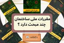 مباحث 23 گانه مقررات ملی ساختمان (ضوابط ساخت و ساز)