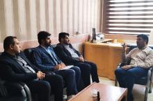 دیدار مدیرعامل شرکت عمران شهر جدید رامشار با فرماندار و معاون فرمانداری شهرستان زهک
