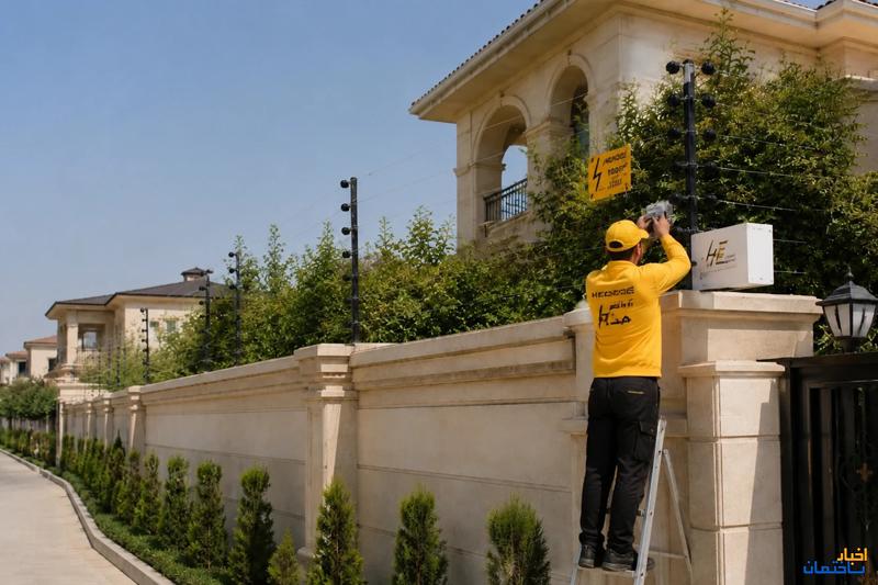 قیمت فنس الکتریکی چقدر است؟ بررسی هزینه اجرای حصار برقی