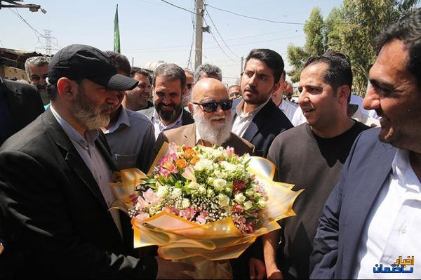 پایش میدانی ایمنی و آتش نشانی بازار گل و مجتمع مسکونی امام رضا (ع)